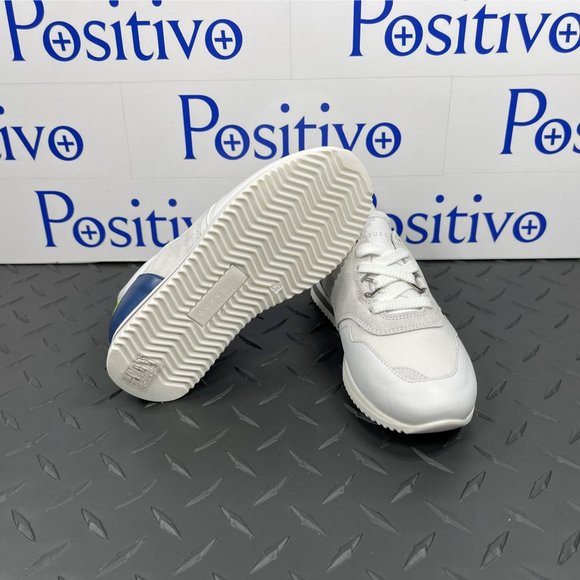 Buscemi Ventura Toddler White Trio Leather Sneakers EU 26 US 9.5 - Picture 5 of 6